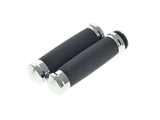 Custom Contour Handgrips - Chrome. Fits Indian Touring Bikes 2018up