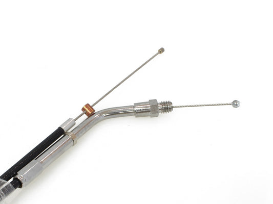 32in. Long Black Vinyl Throttle Cable. Fits Sportster 1988-1995