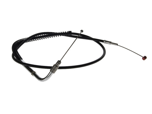 31.5in. Long Black Vinyl Throttle Cable. Fits Big Twin 1996-2017