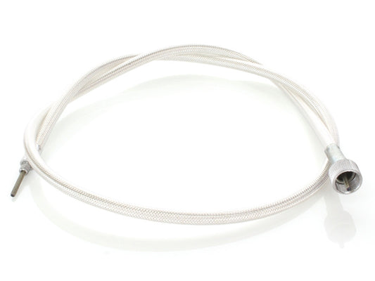 43in. Speedo Cable with 16mm Nut - Platinum Braided.