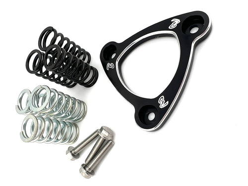 Stinger High Pressure Clutch Spring Retainer - Black. Fits CVO Big Twin 2013up, 'S' Models 2016up, Softail 2018up & Touring 2017up