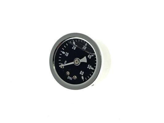 60psi Oil Pressure Gauge - Chrome