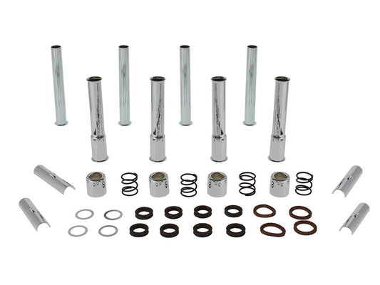 Push Rod Cover Kit - Chrome. Fits Shovel Big Twin 1966-1984.