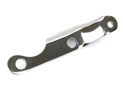 Jiffy Stand Spring Plate - Chrome. Fits Big Twin 1936-1985.