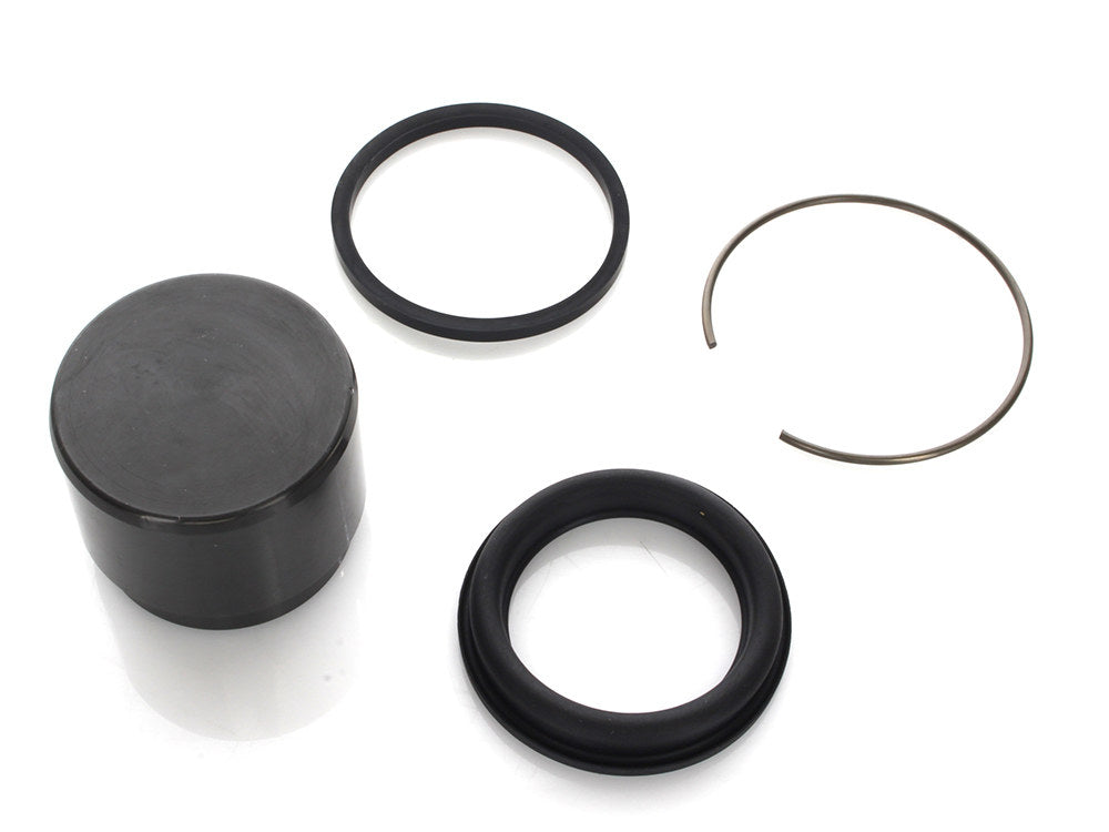 Rear Caliper Rebuild Kit with Piston & Seals. Fits Big Twin & Sportster 1987-1999.