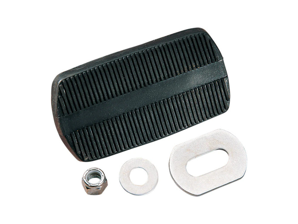 Brake Pedal Rubber Pad. Fits Touring 1967-1984 & FL Softail 1986-1987