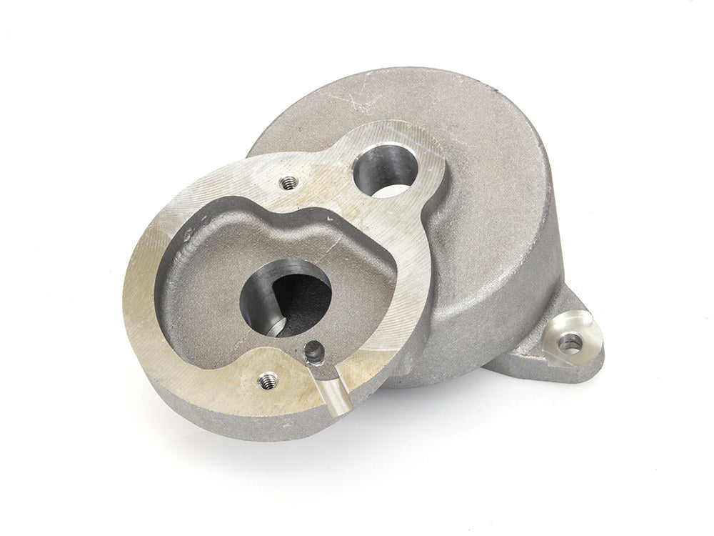 Starter Motor Housing. Fits Big Twin FX 1973-Early 1979 with 4 Speed Transmission & Hitatchi Starter.