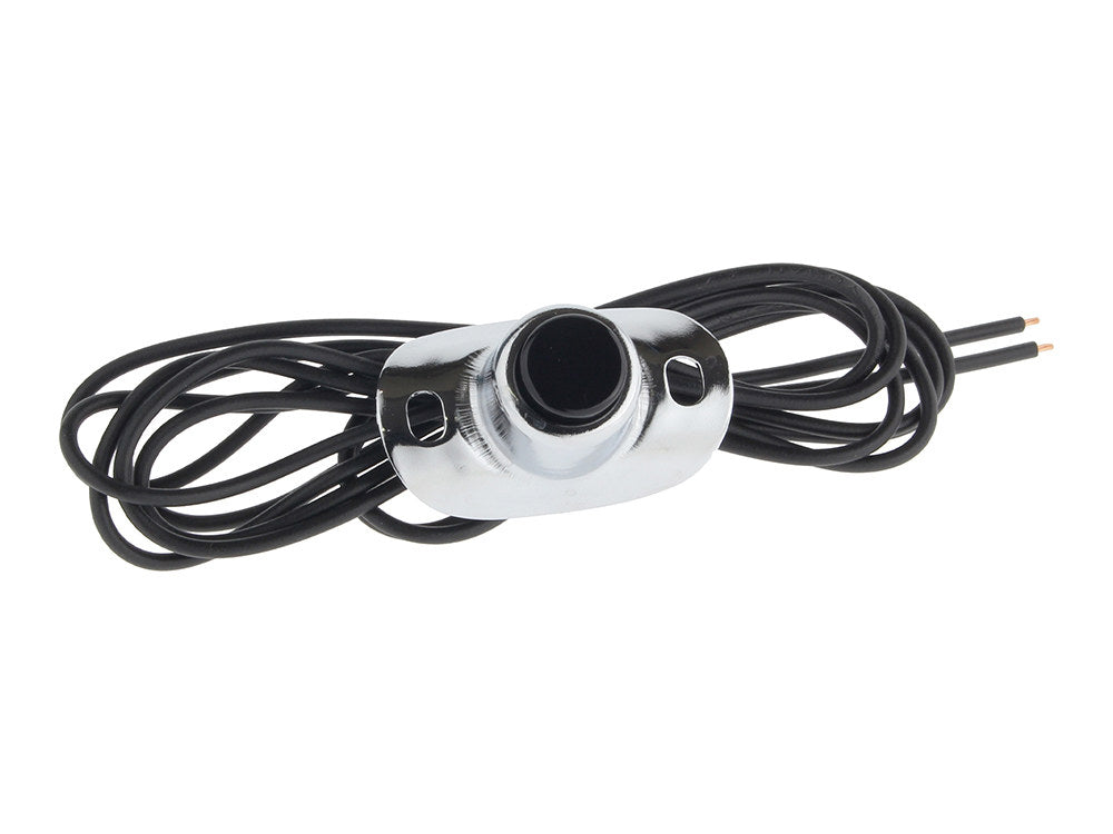 Early Style Horn or Starter Switch - Chrome. Fits any 1in. Handlebar.