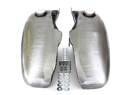 5 Gallon Fuel Tank with provision for OEM Cam-Style Fuel Caps. Fits Big Twin 1936-Early 1984.