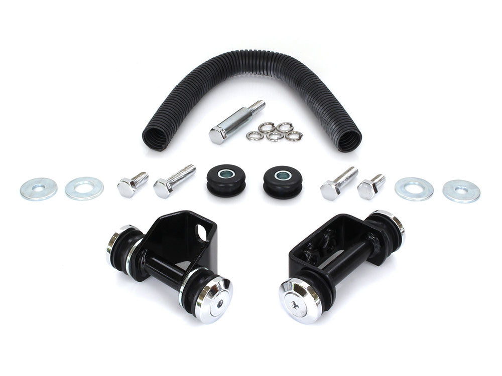 Fat Bob Tank Mount Kit. Fits Softail 1984-1999.
