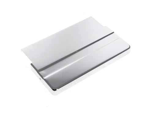 Battery Top Cover - Chrome. Fits FLH 1965-1984