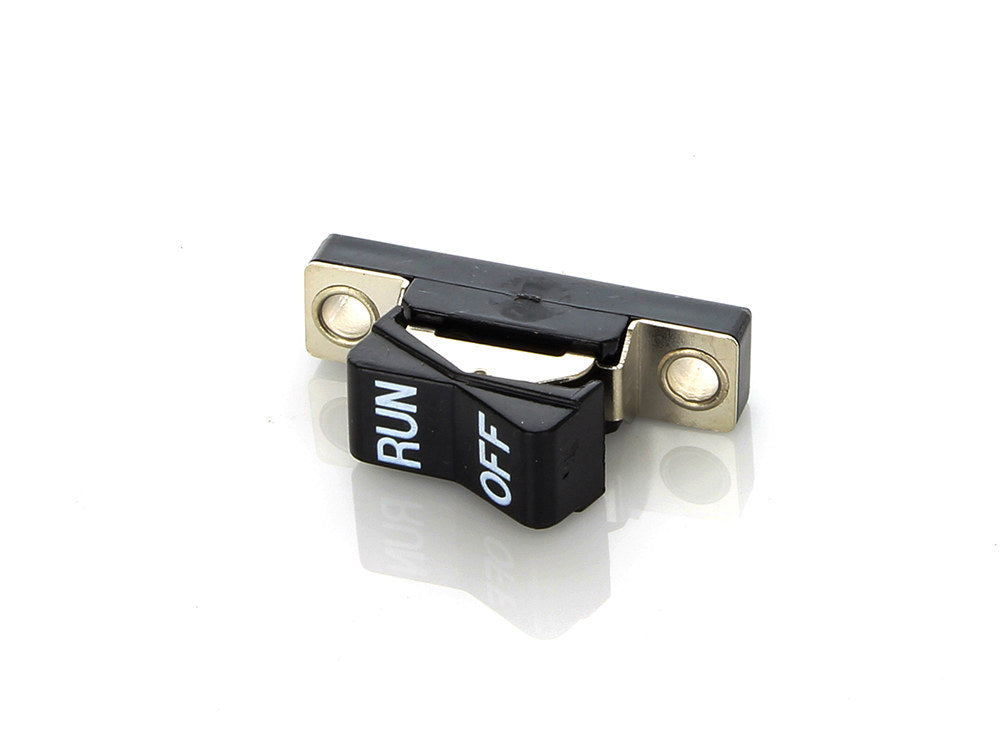 Run/Off Handlebar Switch - Black. Fits Big Twin & Sportster 1972-1981.