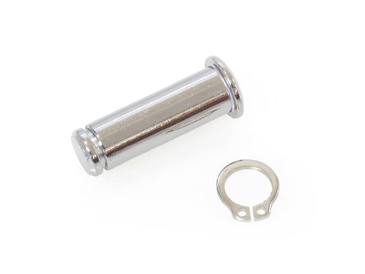 Hand Lever Pivot Pin with Clip. Fits most H-D 1982up.
