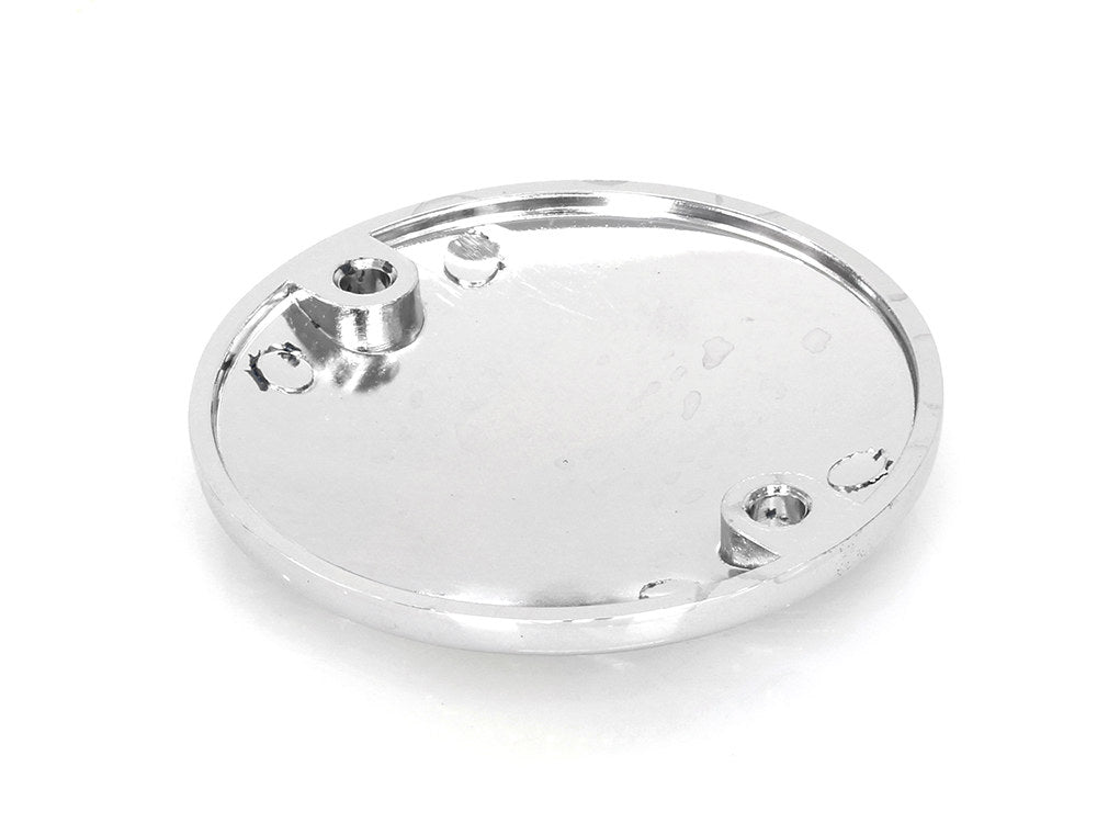 Live to Ride Points Cover - Chrome & Gold. Fits Big Twin 1970-1999.