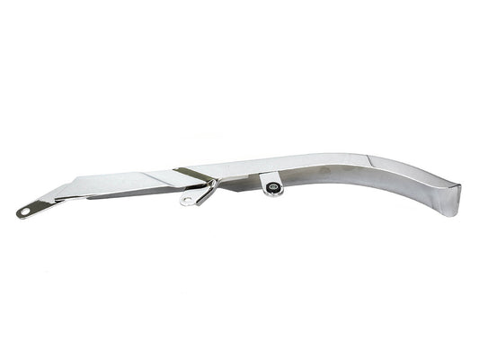 Upper Belt Guard - Chrome. Fits Softail 1986-1999.