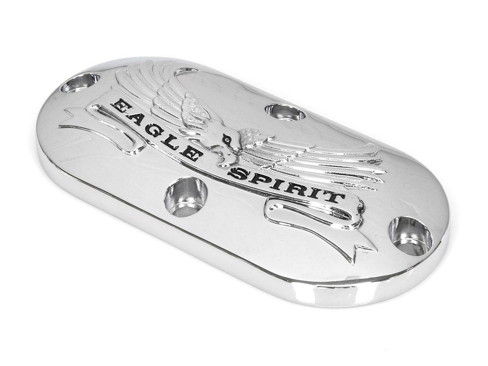 Live to Ride Primary Inspection Cover - Chrome. Fits Softail 1986-2006 & Dyna Wide Glide 1993-2005.