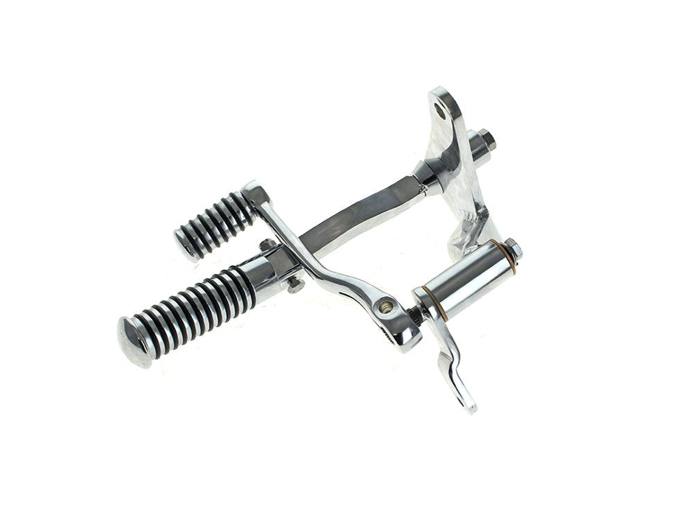 Forward Controls with O-Ring Footpegs - Chrome. Fits Sportster 1986-1990