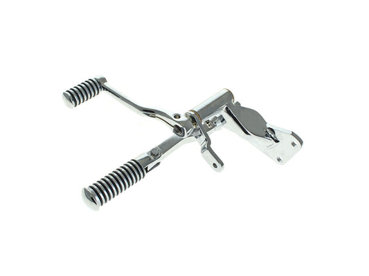 Forward Controls with O-Ring Footpegs - Chrome. Fits Sportster 1991-2003