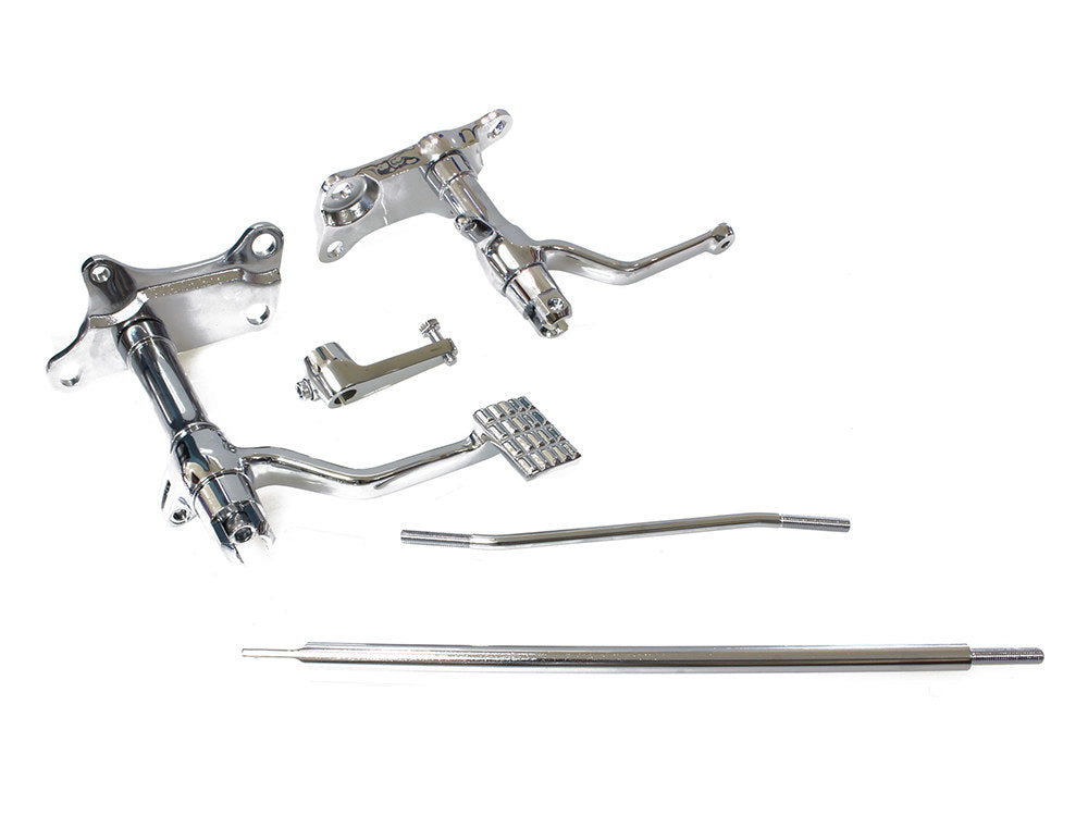 Forward Controls - Chrome. Fits Sportster 1991-2003