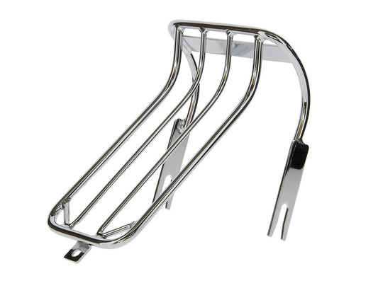 Luggage Rack - Chrome. Fits FXST 1984-1999 & FXWG 1980-1986 with Bob Tail Fender.