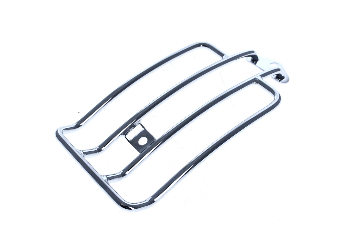 Solo Seat Luggage Rack - Chrome. Fits Dyna 1991-2005