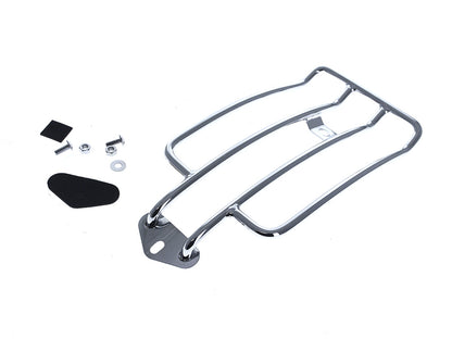Solo Seat Luggage Rack - Chrome. Fits Dyna 1991-2005
