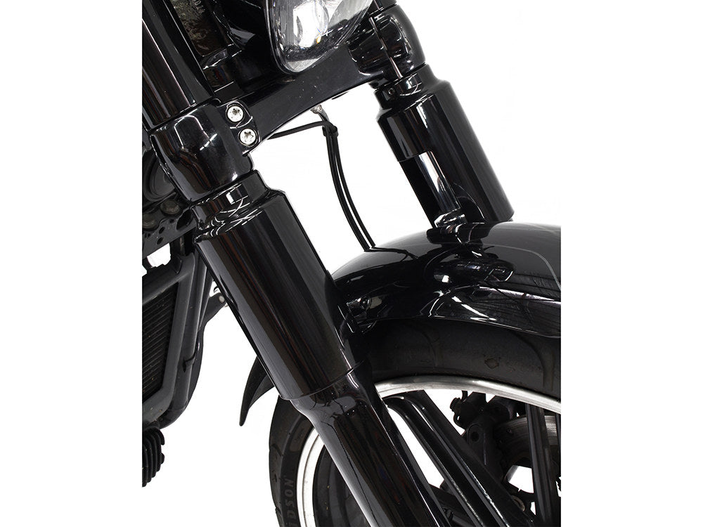 Six Piece Fork Cover Set - Black. Fits Breakout 2018up