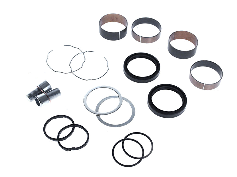 Fork Rebuild Kit. Fits 49mm Tubes. Fits Softail 2018up, Touring 2014up & Sportster Forty-Eight 2016-2021