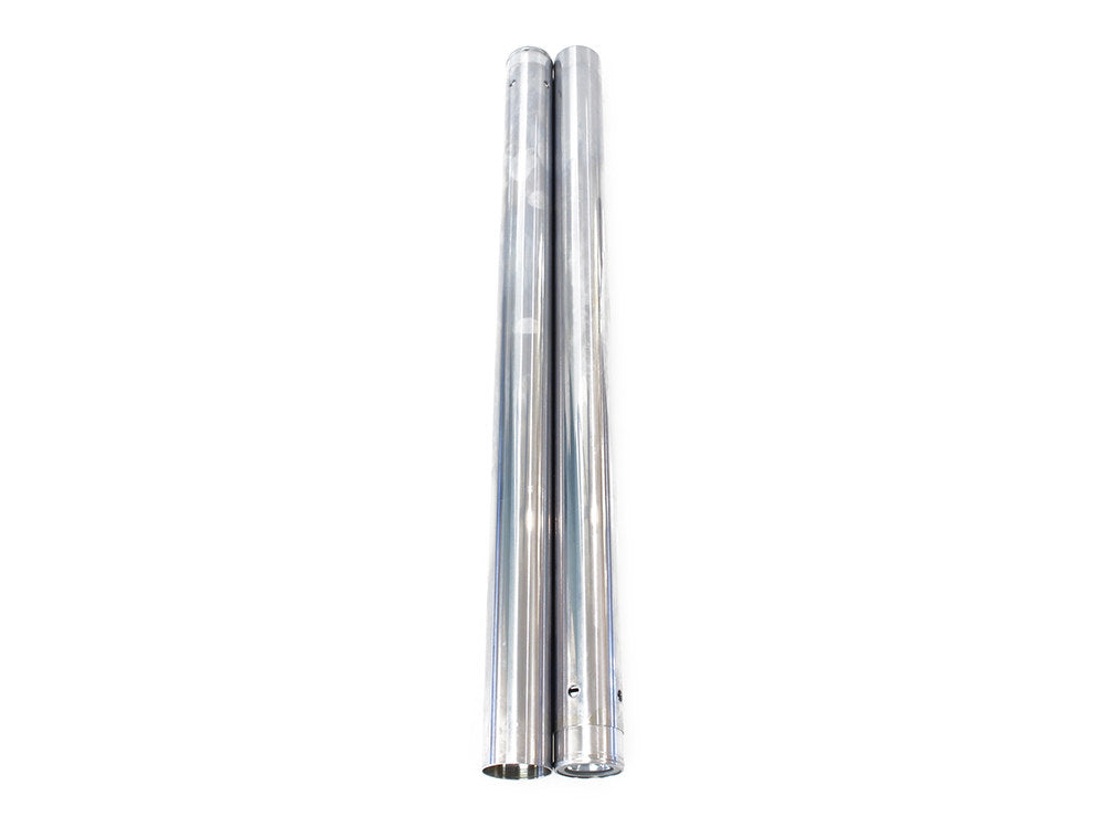 Hard Chrome Fork Tubes. +4in. Oversize. Fits Softail Models 2018up