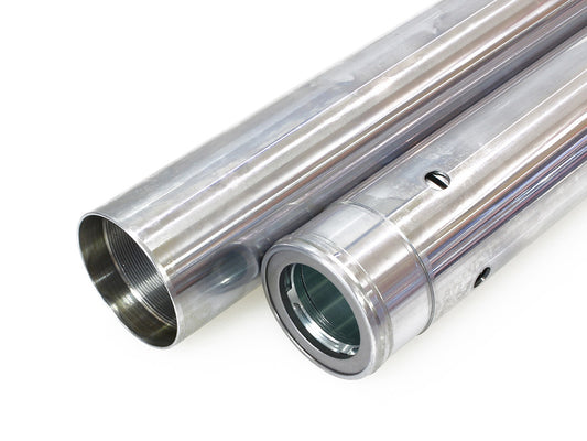 Hard Chrome Fork Tubes. +4in. Oversize. Fits Softail Models 2018up
