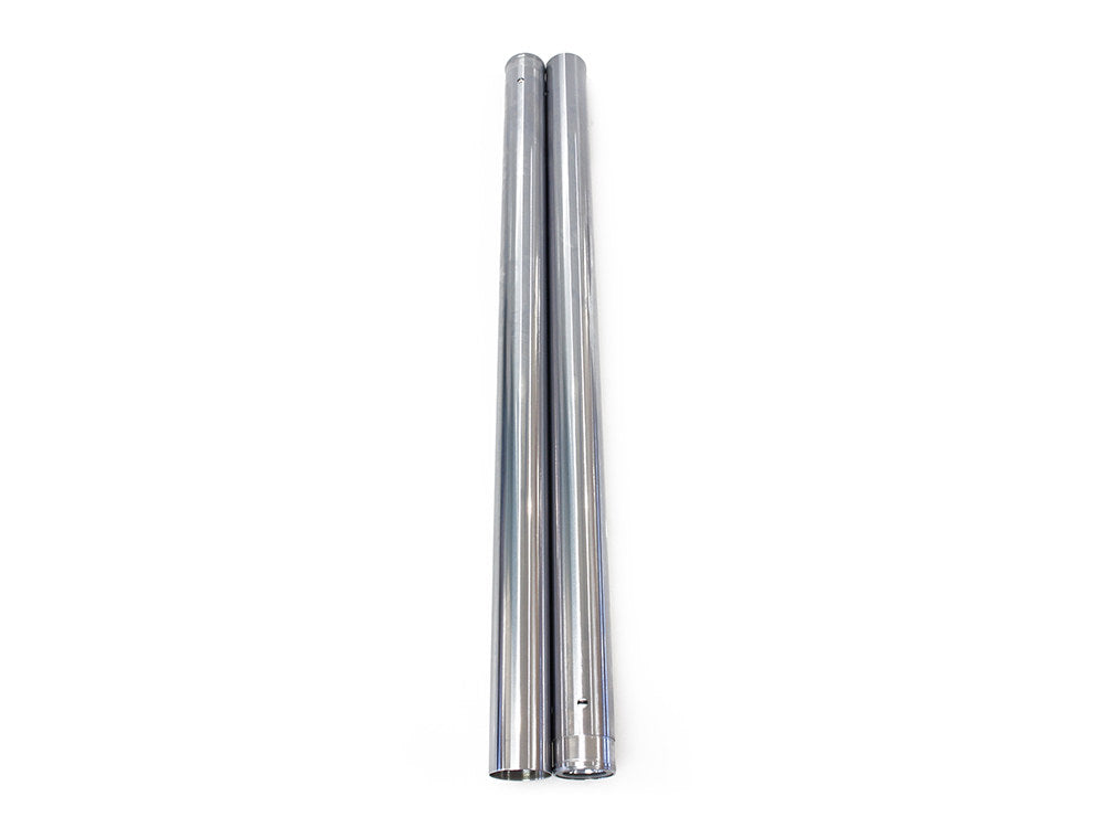 Hard Chrome Fork Tubes. +8in. Oversize. Fits Softail Models 2018up