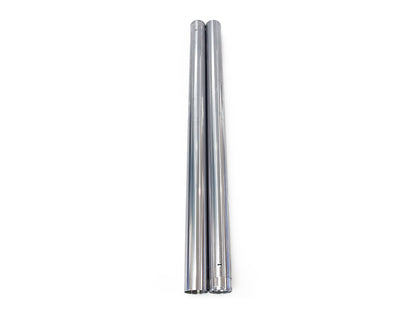 Hard Chrome Fork Tubes. +8in. Oversize. Fits Softail Models 2018up