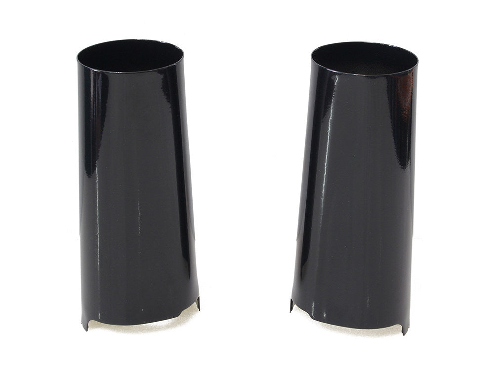 +2in. Extended Slider Covers - Black. Fits Touring 2014up.