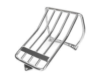 Luggage Rack - Chrome. Fits FXST 2006-2015 with 200 Rear Tyre & Bob Tail Fender.
