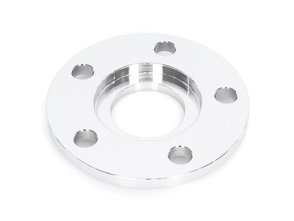 5/16in. Pulley Spacer with Lip. Fits H-D 2000up Wheels. Chrome.
