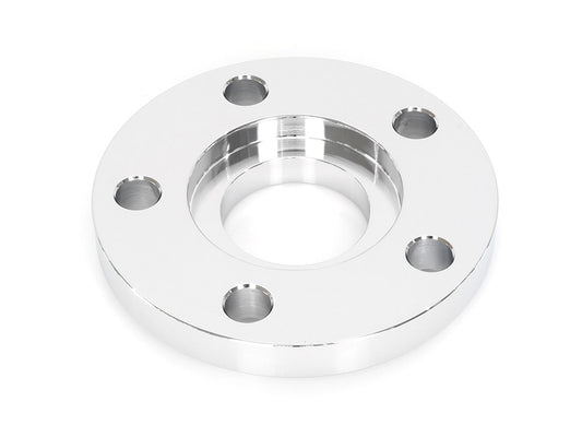 1/2in. Pulley Spacer with Lip. Fits H-D 2000up Wheels. Chrome.