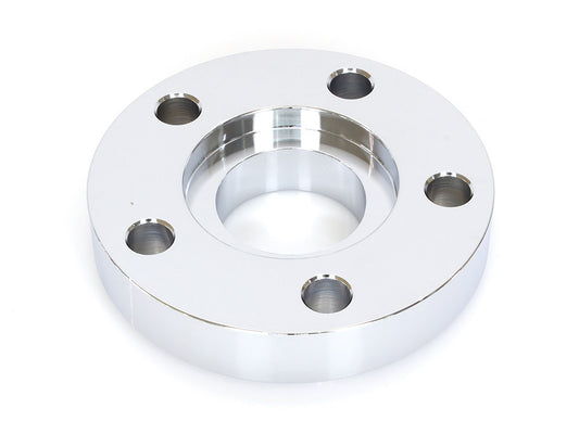 3/4in. Pulley Spacer with Lip. Fits H-D 2000up Wheels. Chrome.