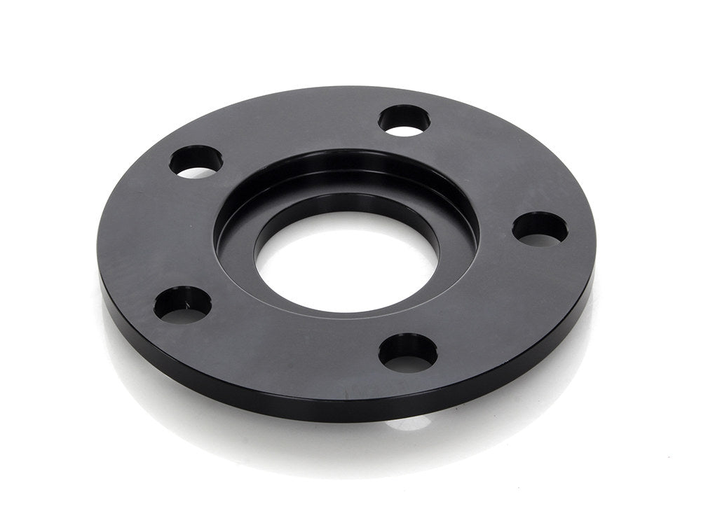 1/4in. Pulley Spacer with Lip. Fits H-D 2000up Wheels. Gloss Black.
