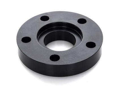 3/4in. Pulley Spacer with Lip. Fits H-D 2000up Wheels. Gloss Black.