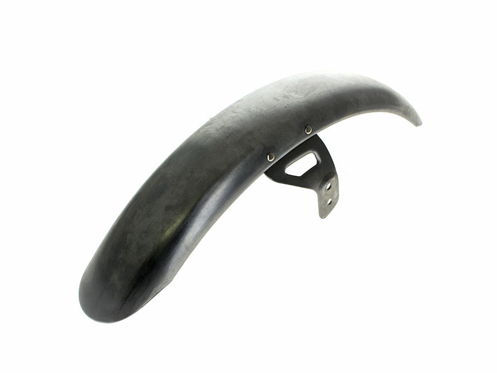 Front Fender - Raw. Fits Mid Glide Dyna 2006-2017, Softail Street Bob 2018up & Standard 2020-2024 with 19in. Front Wheel