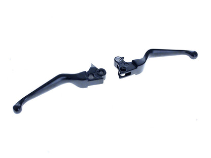 Hand Levers - Black. Fits Softail 1996-2014, Dyna 1996-2017, Touring 1996-2007 & Sportster 1996-2003.
