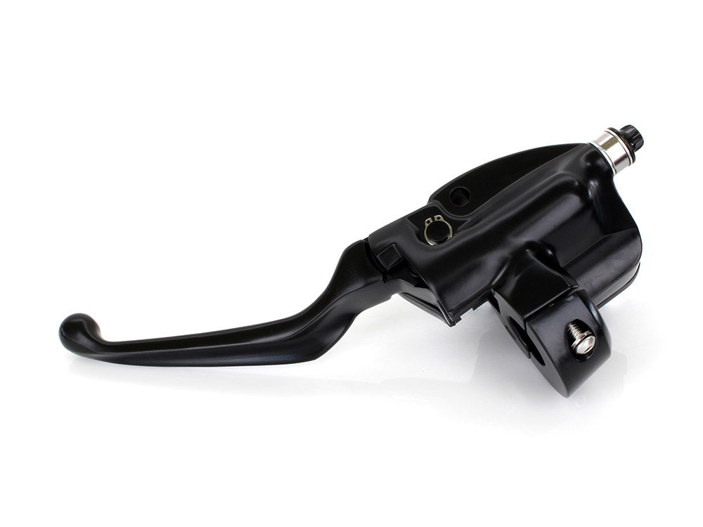 Front Brake Master Cylinder - Black. Fits Big Twin 1996-2017 & Sportster 1996-2003 Models with Front Single Disc Rotor.