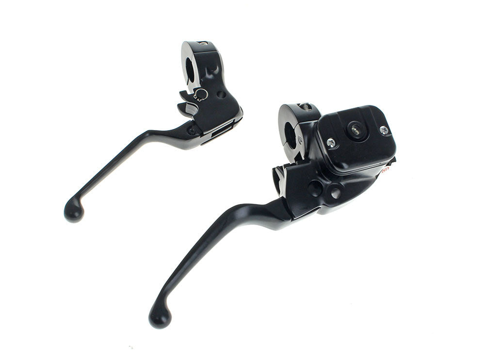 Handlebar Control Kit - Black. Fits Most Big Twin & Sportster 1996-2011 Models with Front Dual Disc Rotors.
