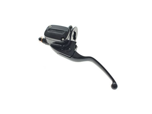 Front Hydraulic Clutch Master Cylinder - Black. Fits Touring 2017-2020 & Softail 2015up doing Hydraulic Clutch Conversion