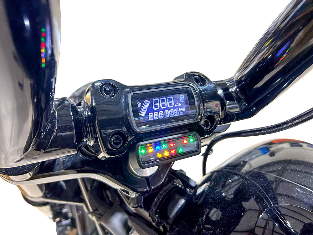 1.5in. Tall Risers x 1-1/4in. Clamp - Black. Fits Softail Breakout 2018-2024 & Street Bob, Low Rider ST, Standard 2018-2024 with 1-1/4in. Bars