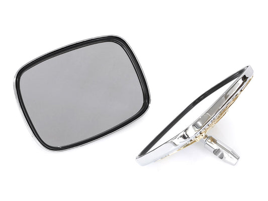 Live to Ride Mirrors - Chrome & Gold.
