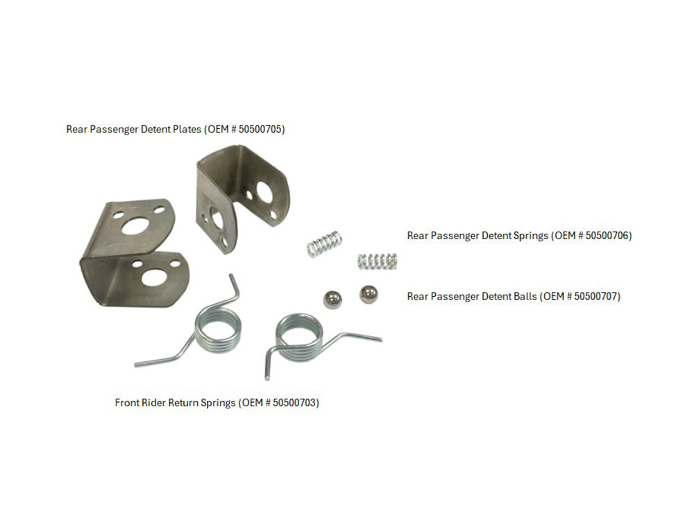 Front & Rear Footpeg Mounting Hardware Kit. Fits Softail 2018up