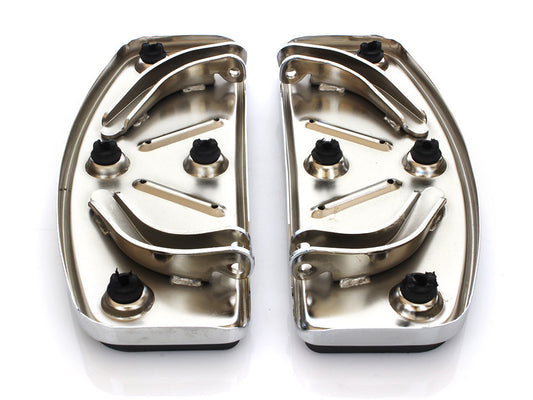 Traditional Shape Floorboards. Fits Touring 1980up, FL Softail 1986-2017 & Dyna Switchback 2012-2016