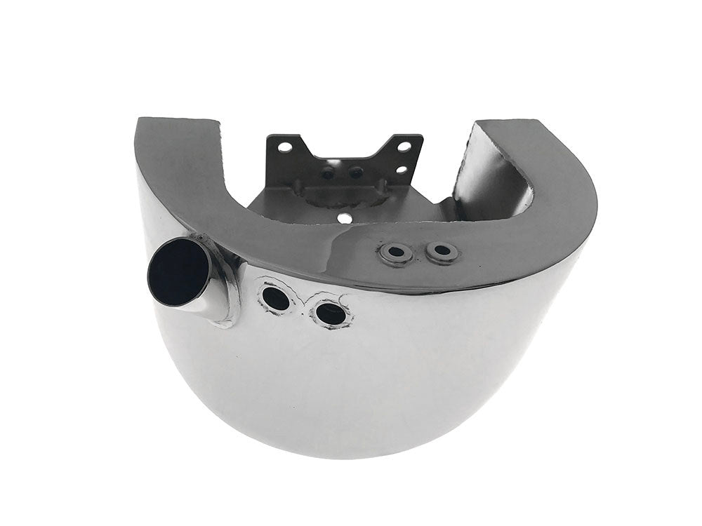 Side Fill Oil Tank - Chrome. Fits Softail 2000-2017.