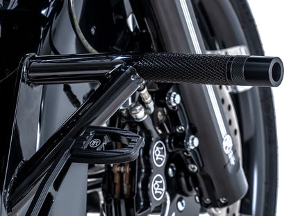 Front Brawler Crash Bar Kit - Black. Fits Touring 2014-2023